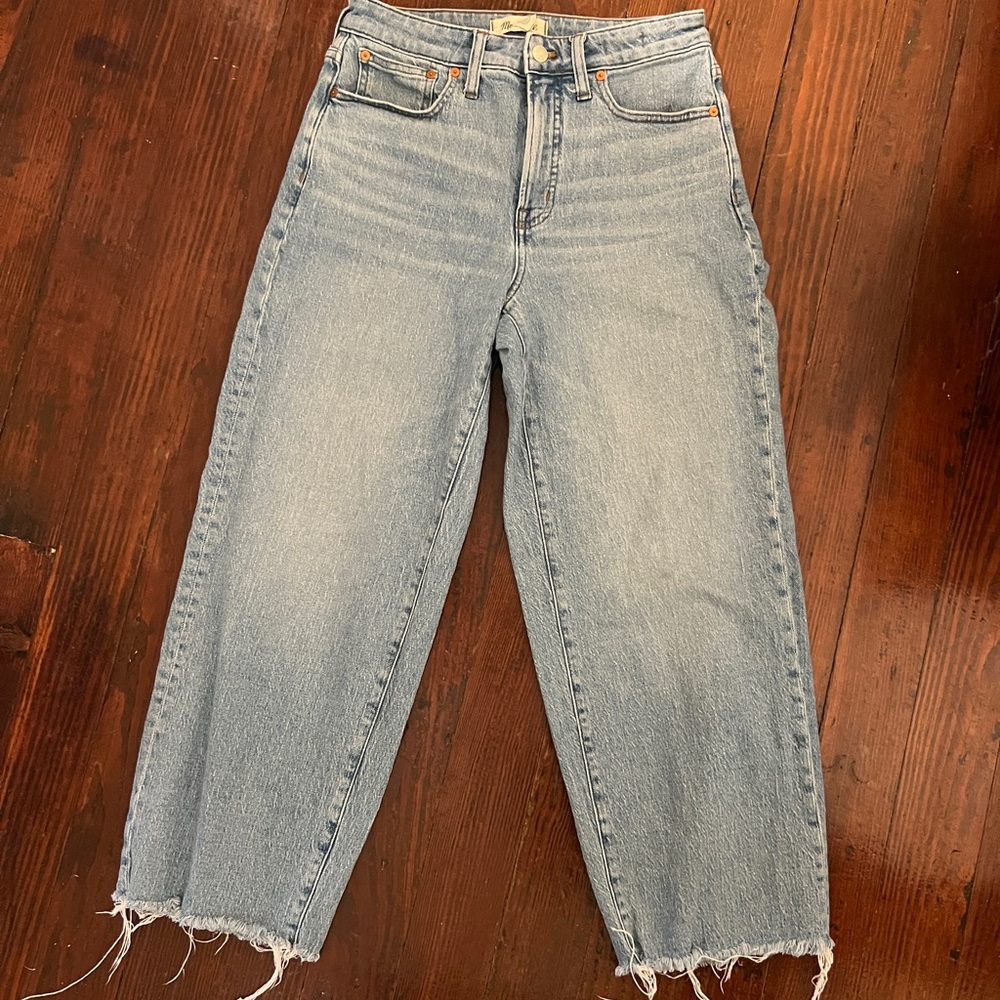 Madewell Curvy Perfect Vintage Wide-Leg Crop Jean